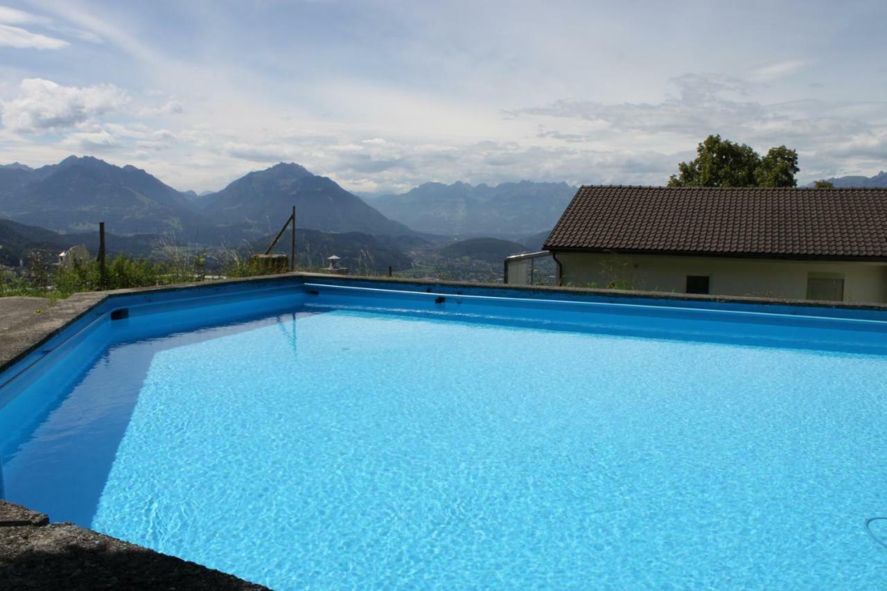 Ferienwohnung Mit Panoramablick Viktorsberg Exteriör bild